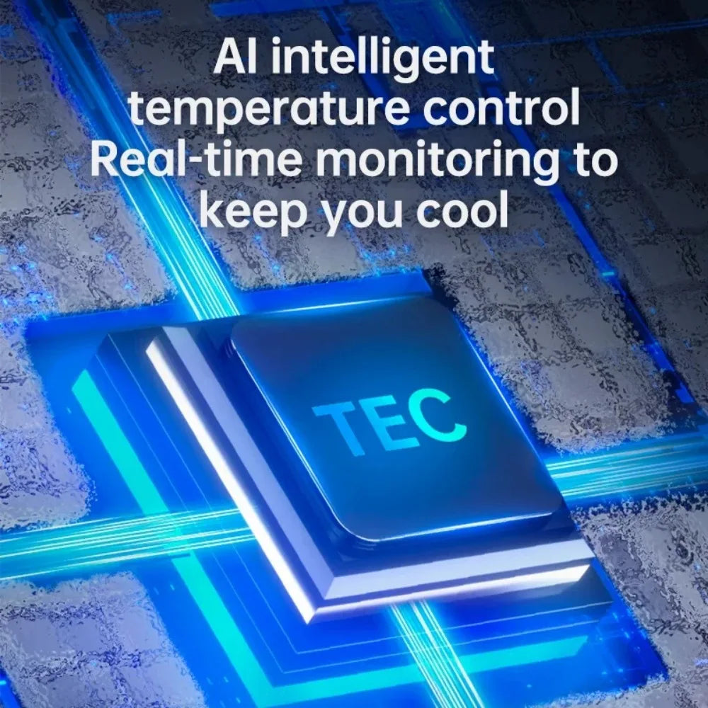 P70 NEW 10W Mobile Phone Semiconductor Cooling Fan Radiator with 2000mAh Battery PUBG Game Cooler for IPhone Android Universal