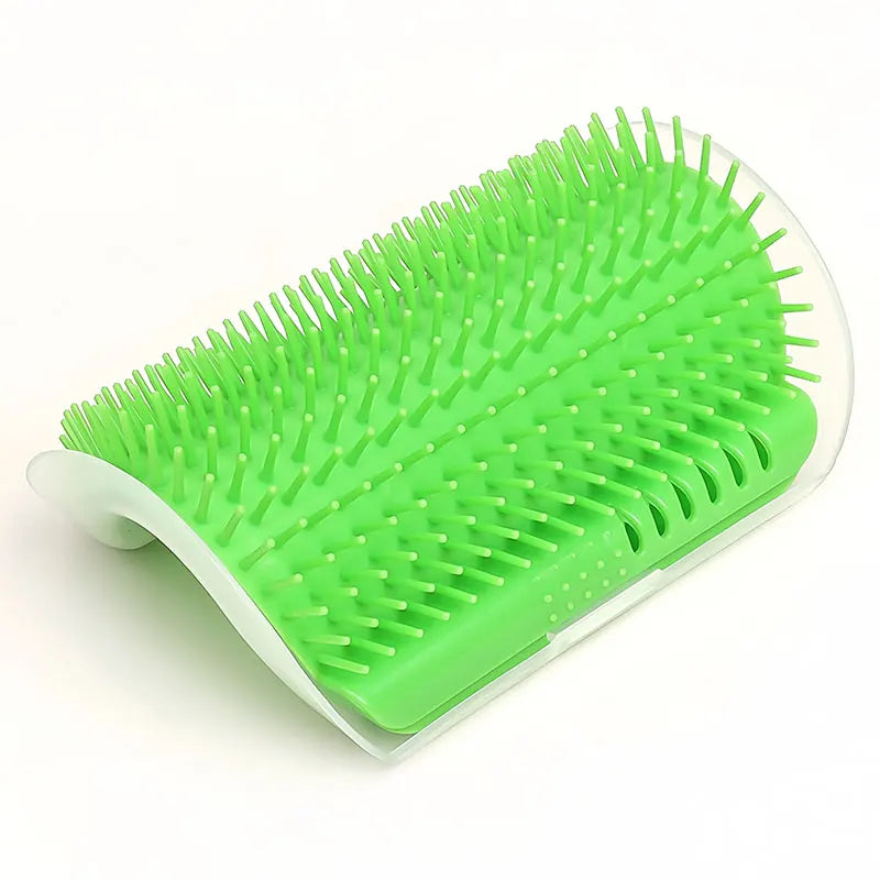 Cat Self Groomer Brush Wall Corner Soft Grooming Scratcher and Brush for Short Long Fur Cats Softer Massage Toy pet products