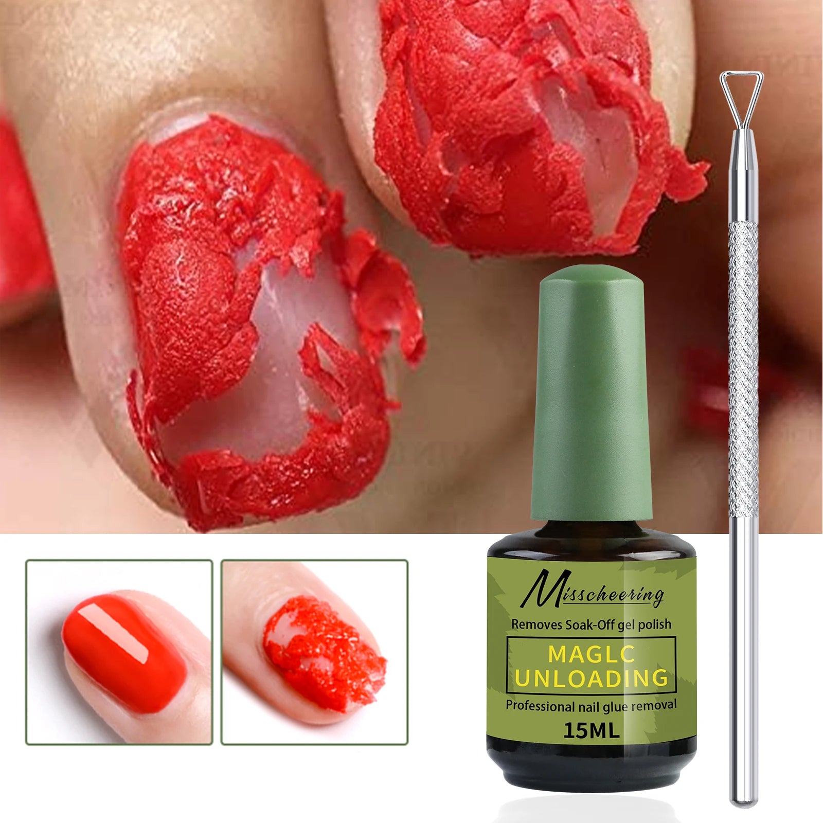 15ml Magic Fast Nail Gel Polish Remover