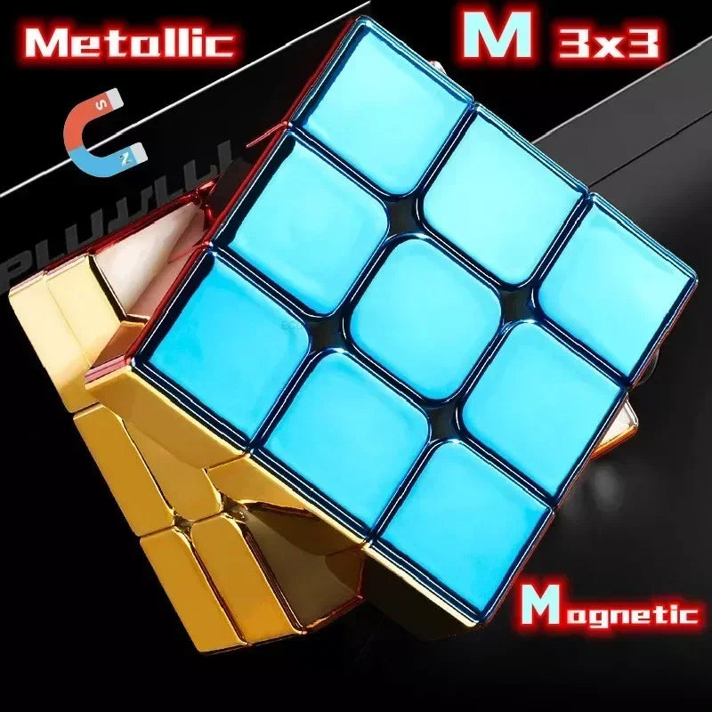 Magnetic Golden Cubo Magic Cube Puzzle