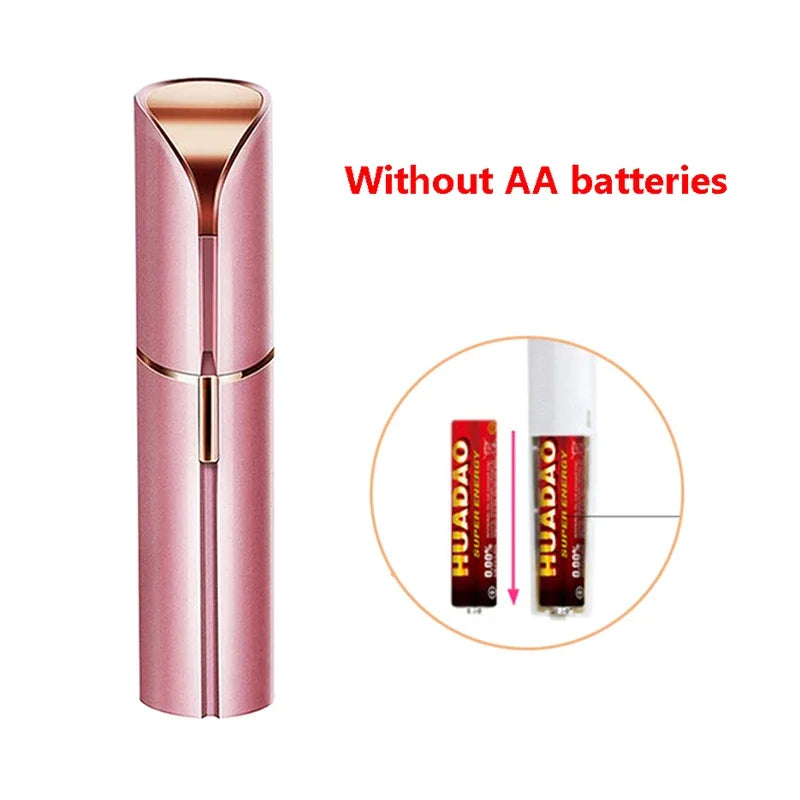 Electric Hair Removal Machine Eyebrow Trimmer Hot Sales Portable Lipstick Shaver Women's Remover Mini Shaver Electric Trimmer