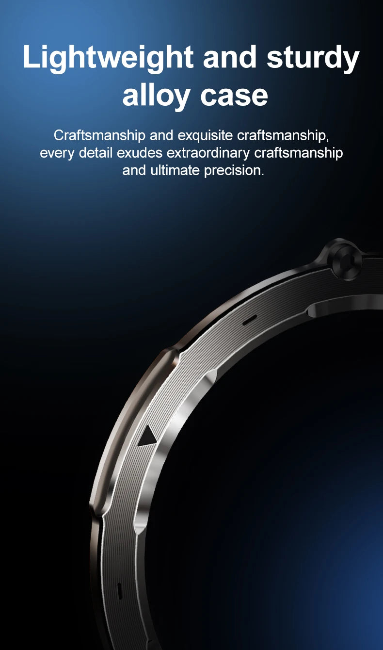 5ATM Outdoor Smart Watch Men 600mAh LED Flashlight SmartWatch Compass Bluetooth call Heart rate IP 68 Sports Smartwatch 2025 New