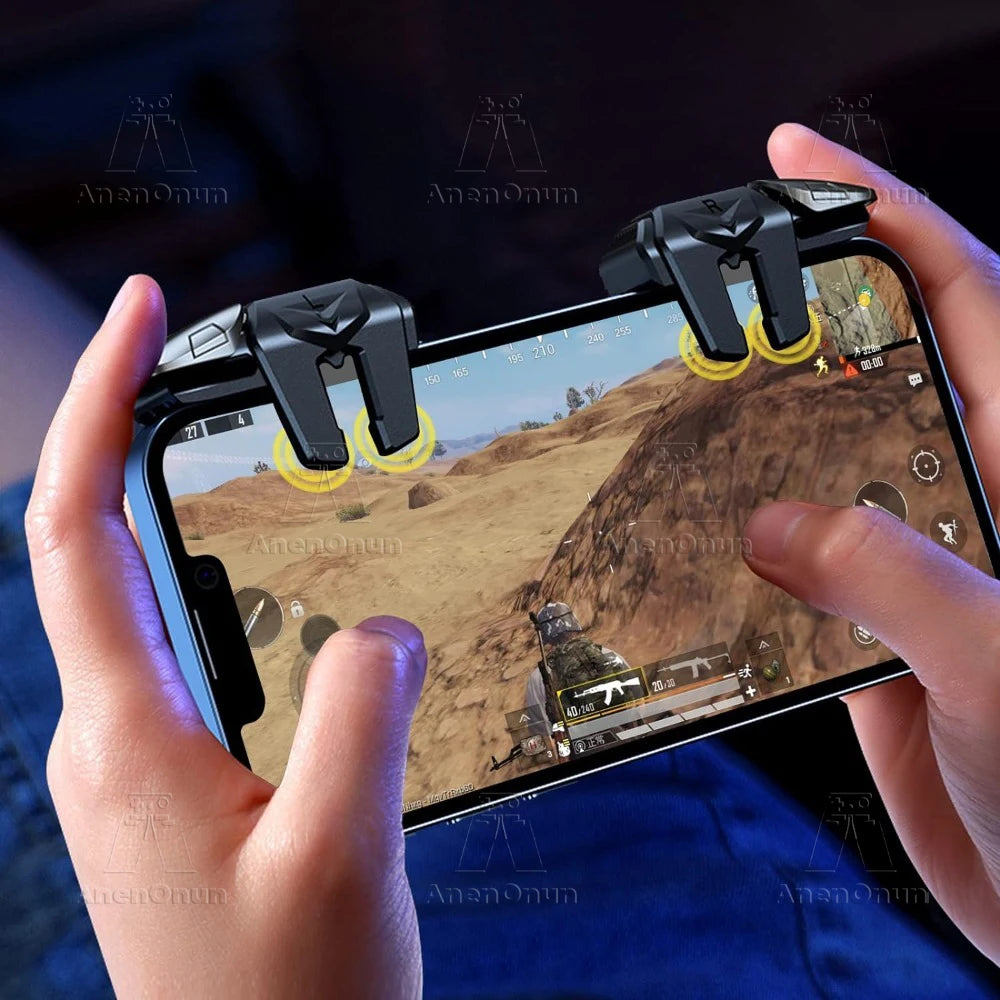 Pubg Mobile Controller Triggers Android/iOS Cell Phone Gamepad Control Mobile Gaming Devices Shooting Game Joystick Accessories