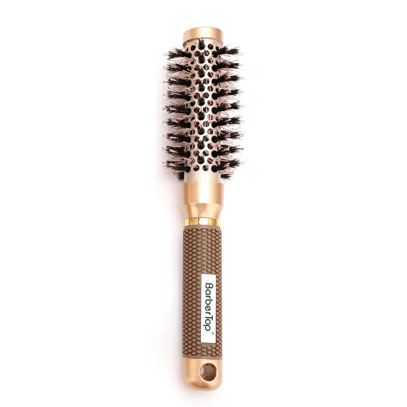 Pro Salon Hairdressing Comb Women's Curling Hairbrush Cylindrical Hairdresser Brushes Barbershop Styling Tool Accessories Tools