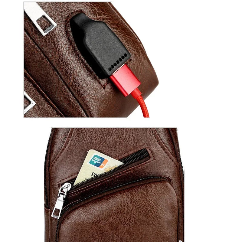 Couple Chest Bag Fashion Versatile Summer Crossbody Bags For Men Women Multi functional Waterproof Breathable Small Backpack