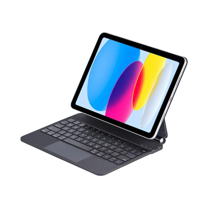 Magic Keyboard for iPad 11 Case A16 11th Generation 2025 11 inch Multi-touch Trackpad Smart Backlit Rechargeable Keyboard