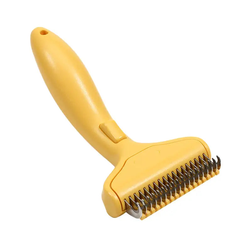 Portable Pet Dog Grooming Brush Hair Removal Tool For Dogs Self Cleaning Comb Pet Products Professional Pet Deshedding