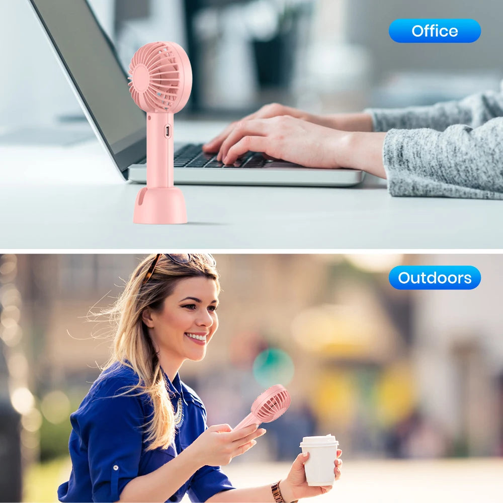 USB Rechargeable Mini Portable Fan