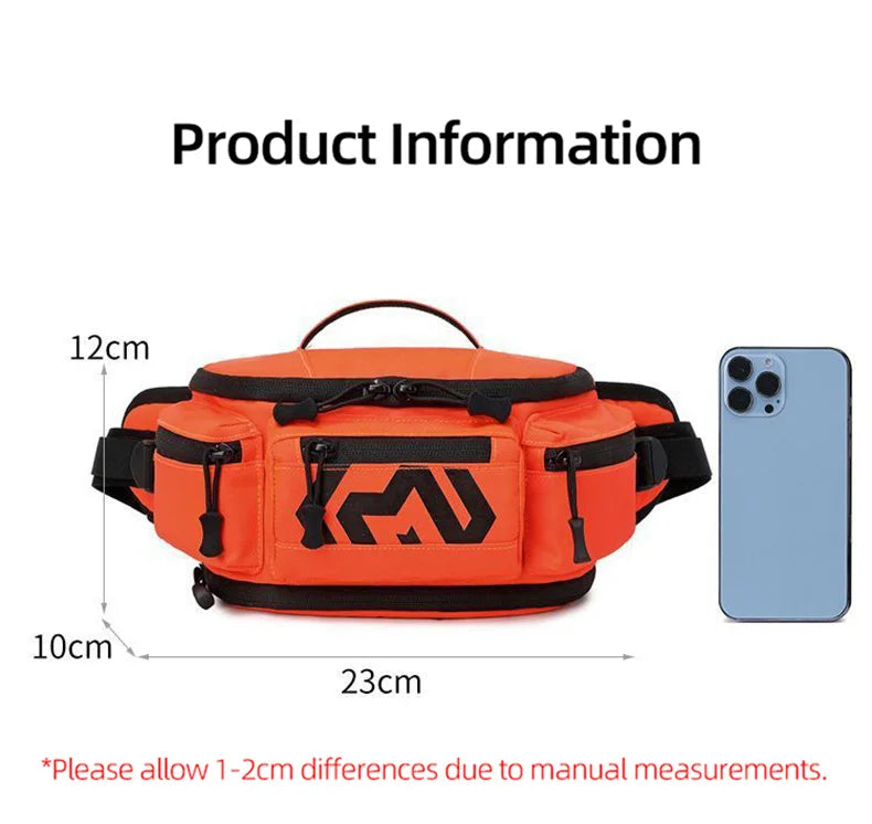 Camping Cycling Chest Bag Tactical Outdoor Sports Hiking Hunting Motorcycle Bike Run Fishing Trvael Backpack Waist Fanny Pack
