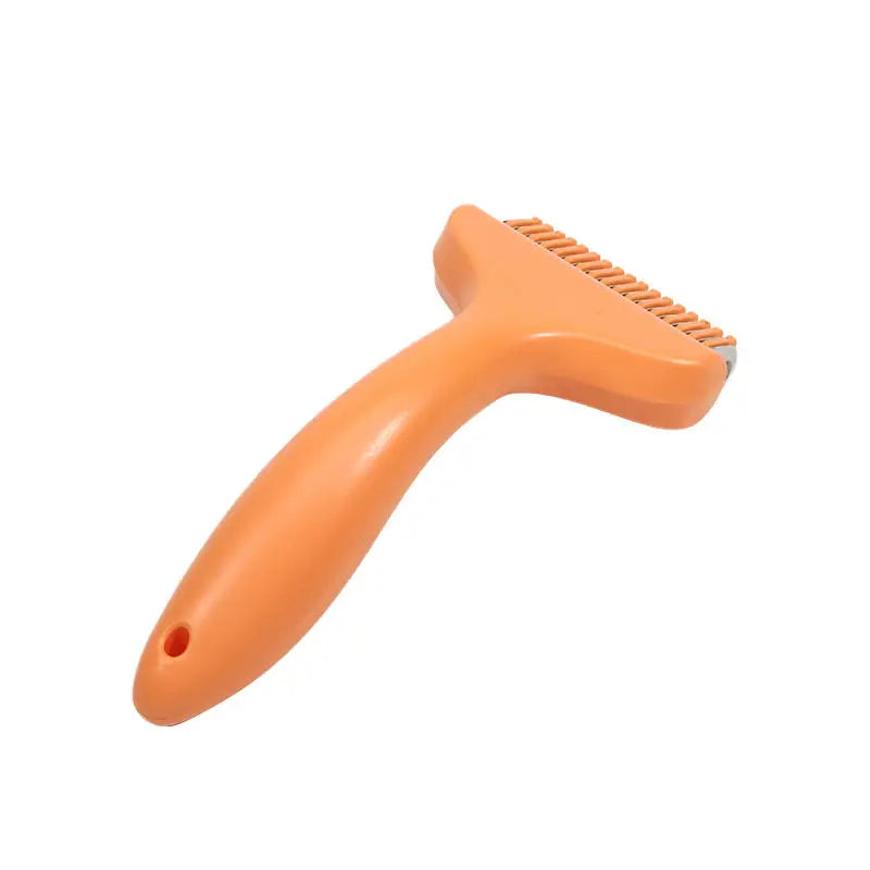 Portable Pet Dog Grooming Brush Hair Removal Tool For Dogs Self Cleaning Comb Pet Products Professional Pet Deshedding