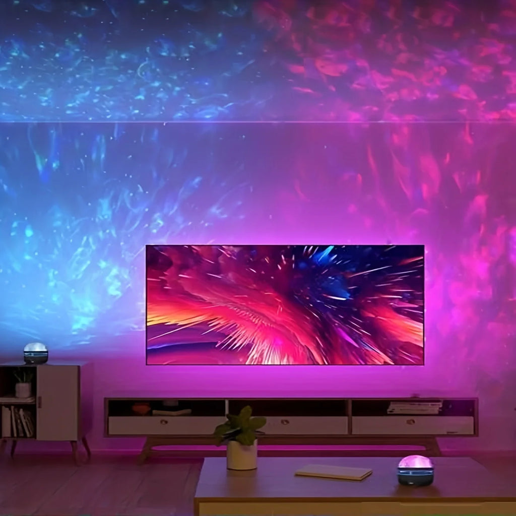 Galaxy Projector Water Ocean Wave