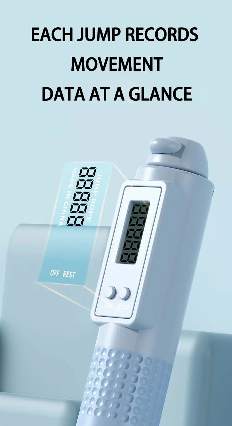 Intelligent Counting Cordless Jump Rope Professional Sports Fitness Adult Student Dual Purpose Jump Rope Sporting Goods