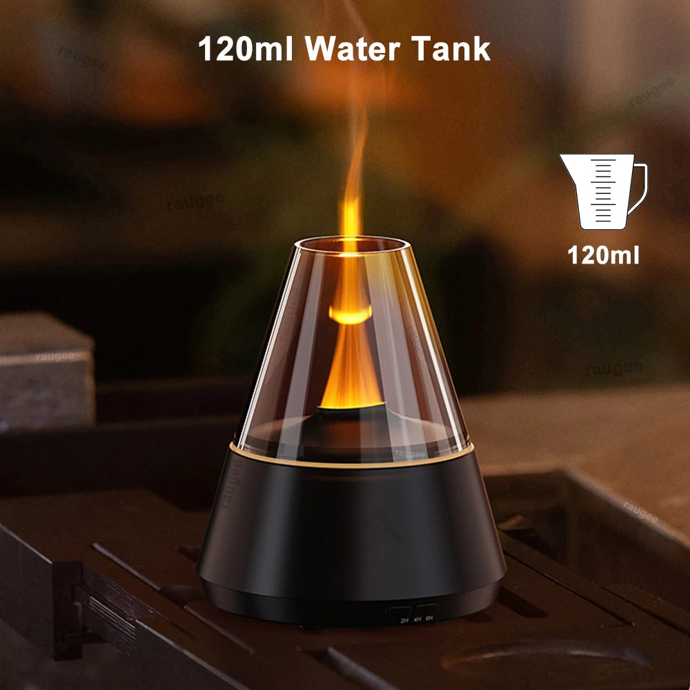 Air Humidifier USB Mini Aroma Essential Oil Diffuser Home Mute Automatic Mist Maker Fragrance Diffuser with Colorful Night Light
