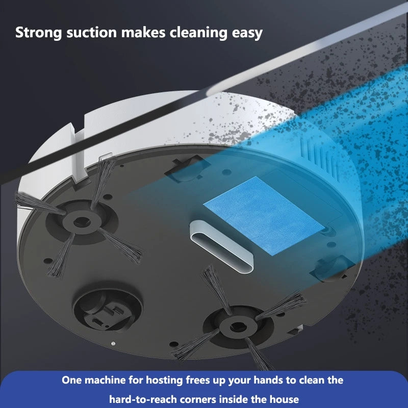 Midea 3-in-1 Smart Sweeping Robot Smart Cleaner Rechargeable Fully Automatic Vacuum Cleaner Sweep Debris Pet Hair Home Appliance