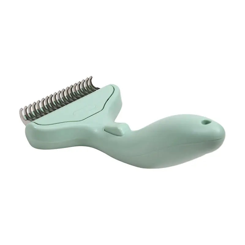 Portable Pet Dog Grooming Brush Hair Removal Tool For Dogs Self Cleaning Comb Pet Products Professional Pet Deshedding