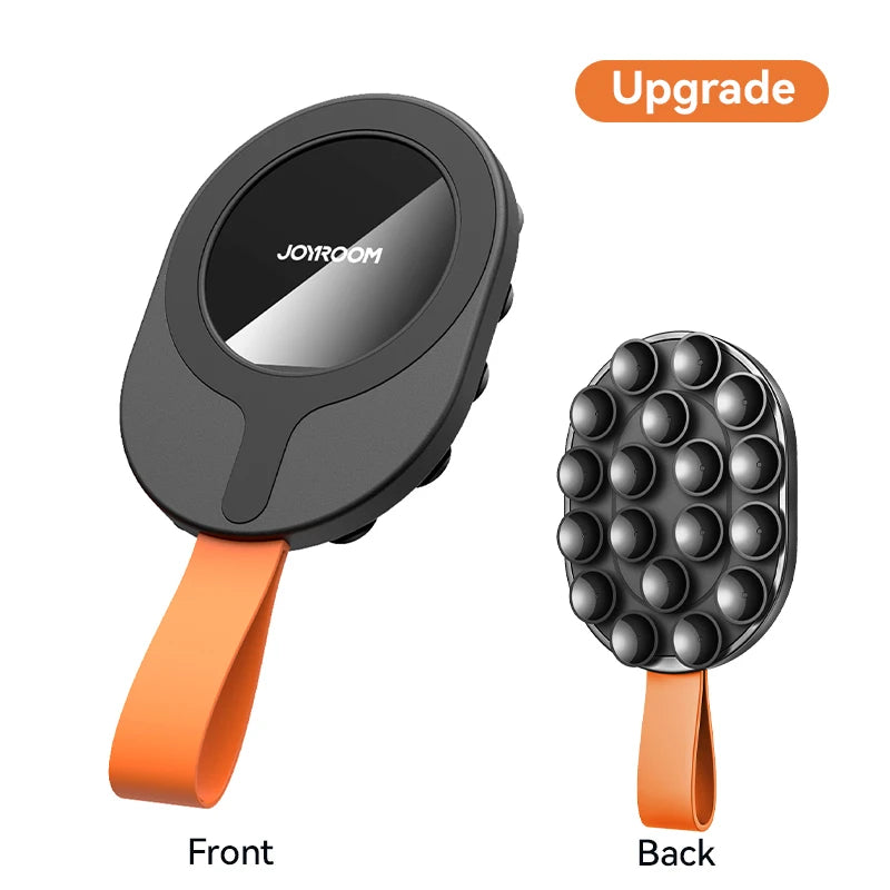 Joyroom Upgraded Magnetic Suction Cup Phone Mount Mirror Shower Silicone Suction Phone Case Grip Stand Holder For iPhone Android