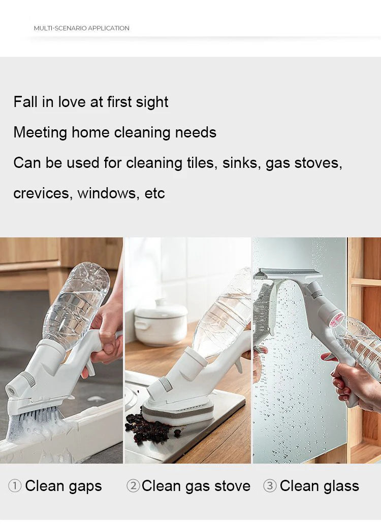 Kitchen cleaning brush Kit All Purpose Cleaner Auto Tires Cleaning Tools for Tile Bathroom Kitchen Plastic Scrubber Brushes 5pcs