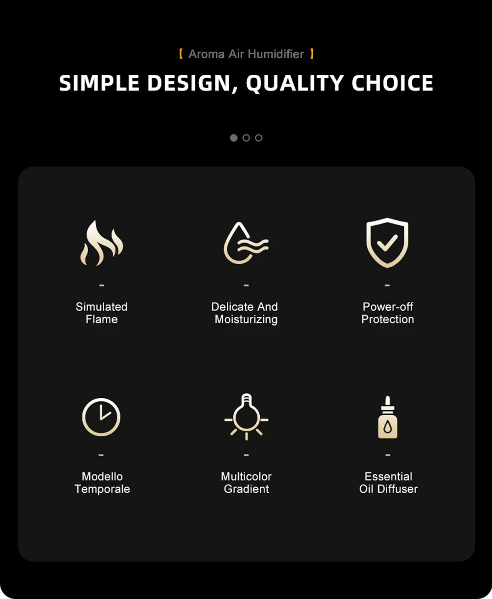 Air Humidifier USB Mini Aroma Essential Oil Diffuser Home Mute Automatic Mist Maker Fragrance Diffuser with Colorful Night Light