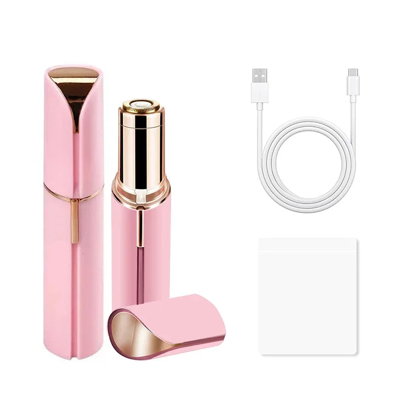 Electric Hair Removal Machine Eyebrow Trimmer Hot Sales Portable Lipstick Shaver Women's Remover Mini Shaver Electric Trimmer