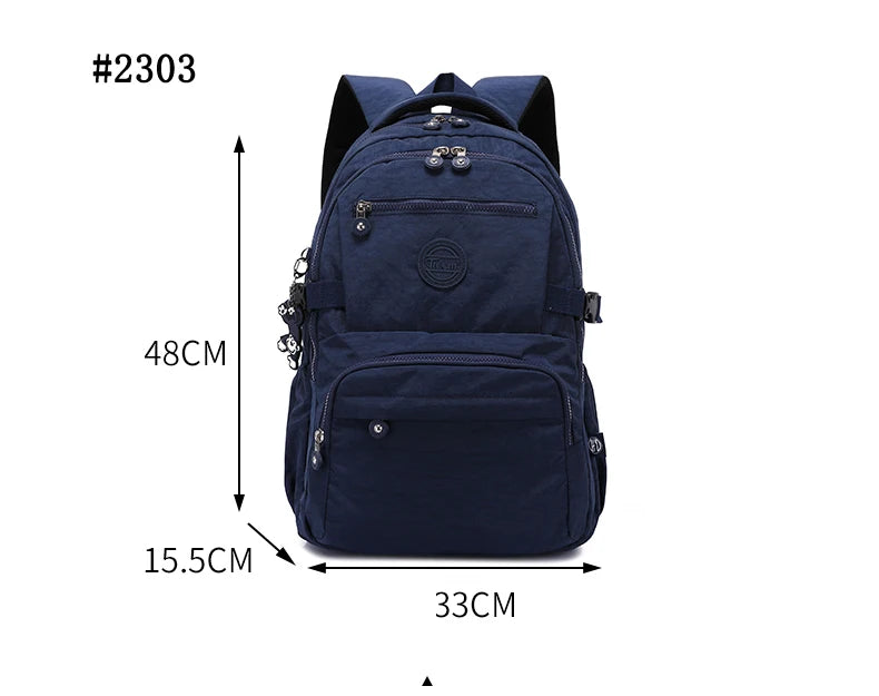 Luxury Travel Backpack Women's Stylish Teenage Youth Backpacks for Bara Mochila Impermeable Large School Bag for Boys