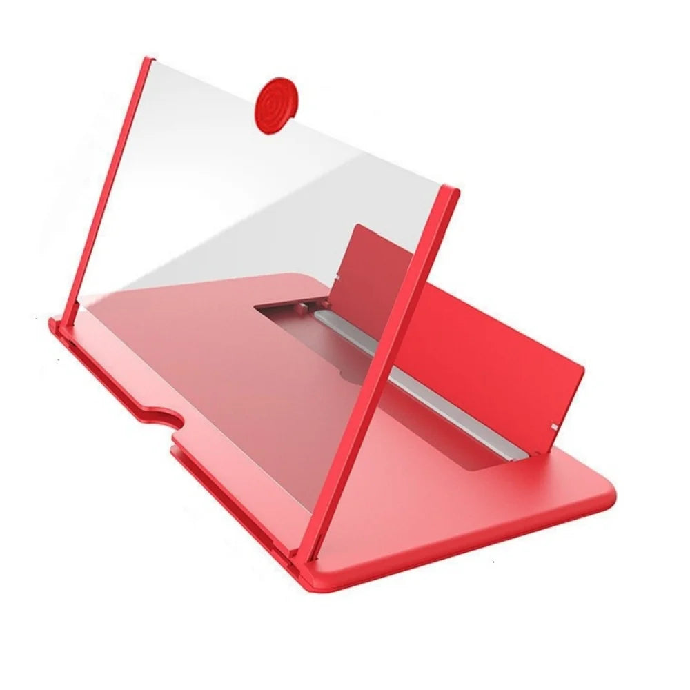 New 12 inch 3D Screen Amplifier HD Mobile Phone Screen Video Magnifier For Smartphone Holder Enlarged Screen Phone Stand Bracket