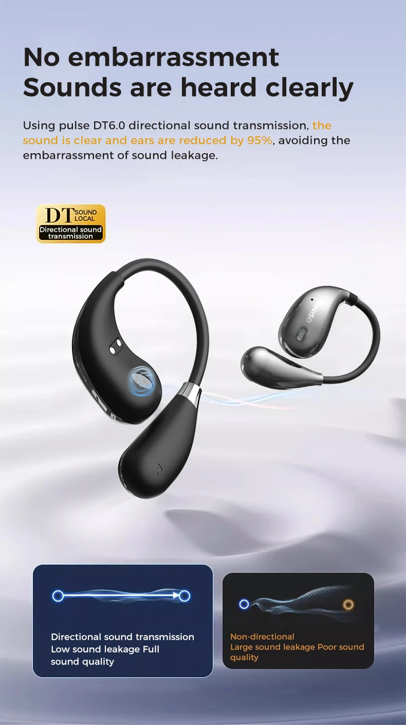MINISO X33 Earphone Bluetooth 5.4 True Wireless Earbuds Low Latency Headphones Superb Bass HiFi Sport Headset With Mic