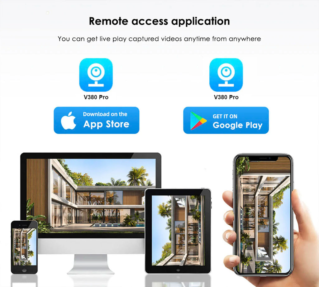 WiFi Solar Camera Three Lenses Outdoor 15MP 8K HD Low Power Battery IP Camera PIR Night Vision V380 Pro CCTV Security Protection