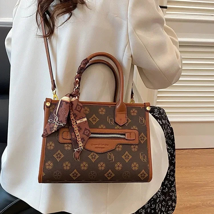 2025 New Womens Minimalist Tote Bag Large Capacity Practical Design Perfect Companion for Daily Commuting Travel