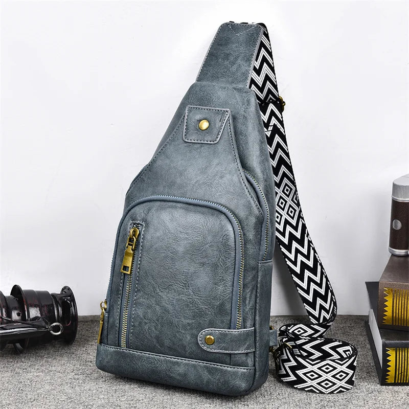 Couple Chest Bag Fashion Versatile Summer Crossbody Bags For Men Women Multi functional Waterproof Breathable Small Backpack