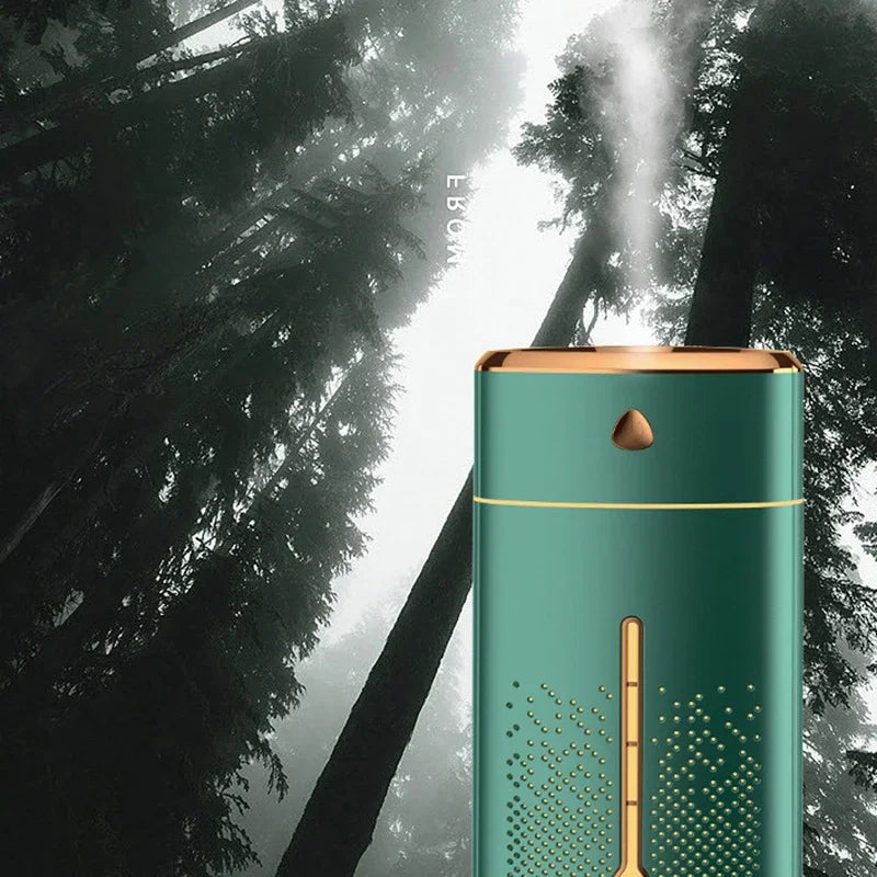 Xiaomi Ultrasonic Air Humidifier New Portable Quiet Large Capacity Desktop Office Air Atomizer USB Charging Triangle Humidifier