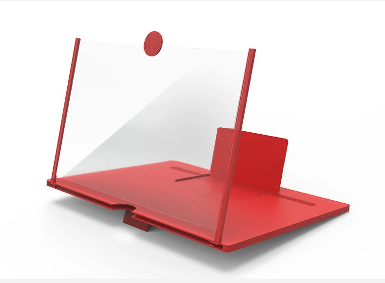 New 12 inch 3D Screen Amplifier HD Mobile Phone Screen Video Magnifier For Smartphone Holder Enlarged Screen Phone Stand Bracket