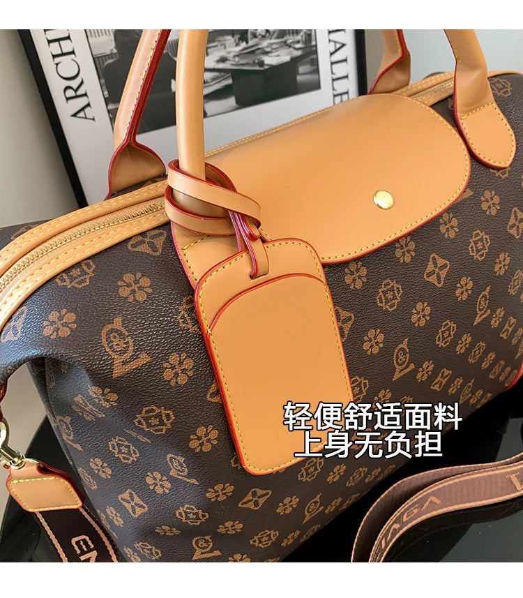 2025 New Large-Capacity Portable Tote Bag — Fashionable, Leisure & Travel-Ready, Versatile Shoulder/Crossbody Bag for Women