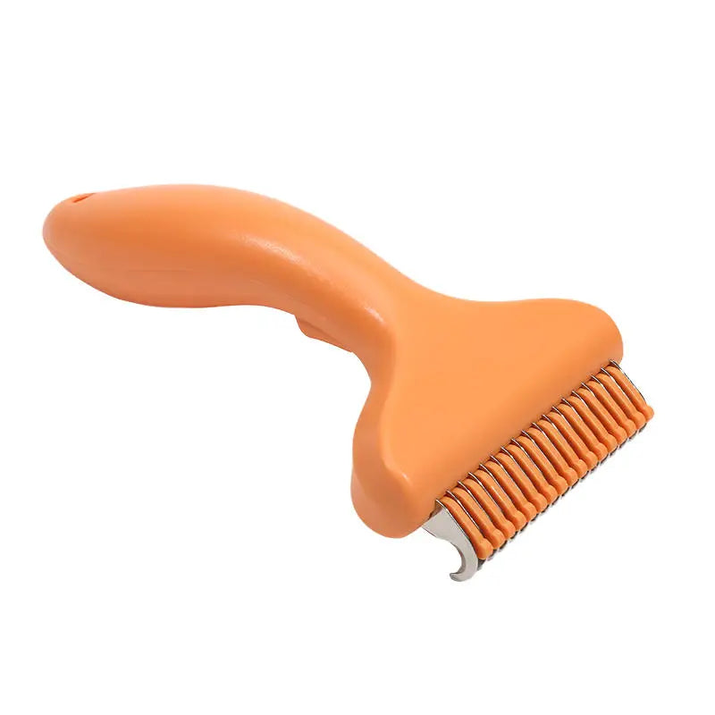 Portable Pet Dog Grooming Brush Hair Removal Tool For Dogs Self Cleaning Comb Pet Products Professional Pet Deshedding