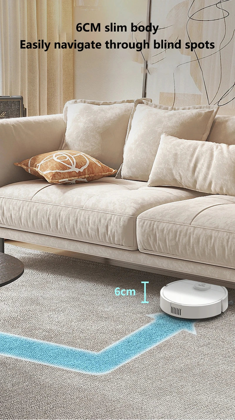 Midea 3-in-1 Smart Sweeping Robot Smart Cleaner Rechargeable Fully Automatic Vacuum Cleaner Sweep Debris Pet Hair Home Appliance