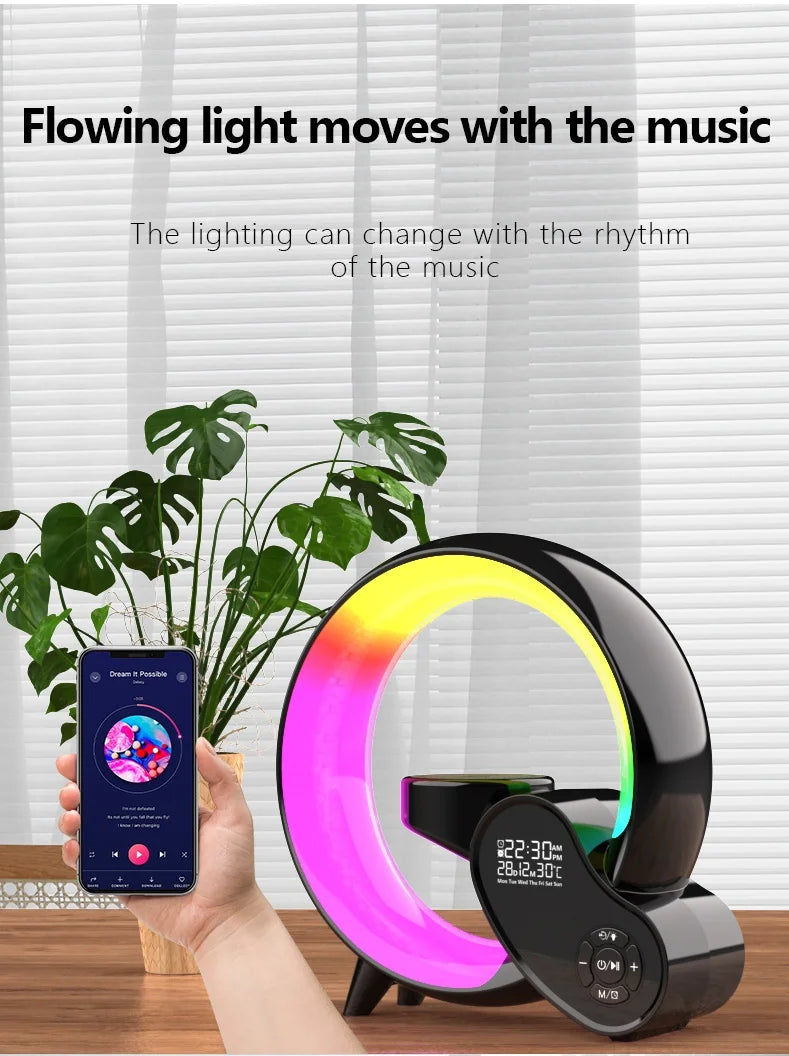 Smart Wake Up Light Night lamp for Bedroom Atmosphere Lamp with Sunrise/Sunset Simulation Bedside lamp for Sleep Nightlight