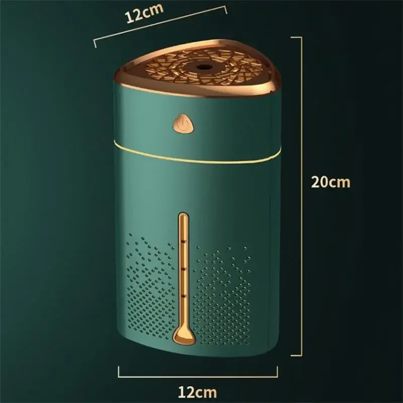 Xiaomi Ultrasonic Air Humidifier New Portable Quiet Large Capacity Desktop Office Air Atomizer USB Charging Triangle Humidifier