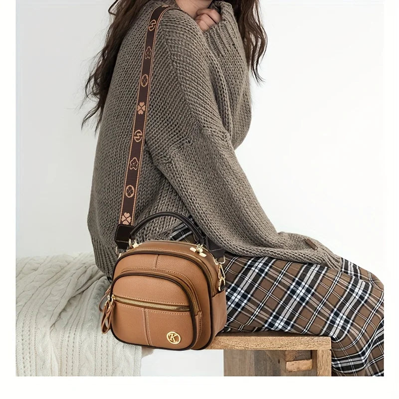 Women's Bag Fashionable Versatile Luxury Shoulder Bag Shopping Handbag