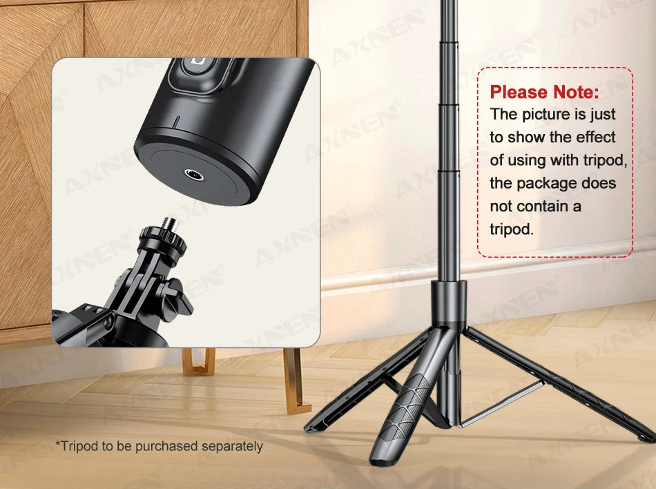 P02 360 Rotation Gimbal Stabilizer, Follow-up Selfie Desktop Face Tracking Gimbal for Tiktok Smartphone Live,with Remote Shutter