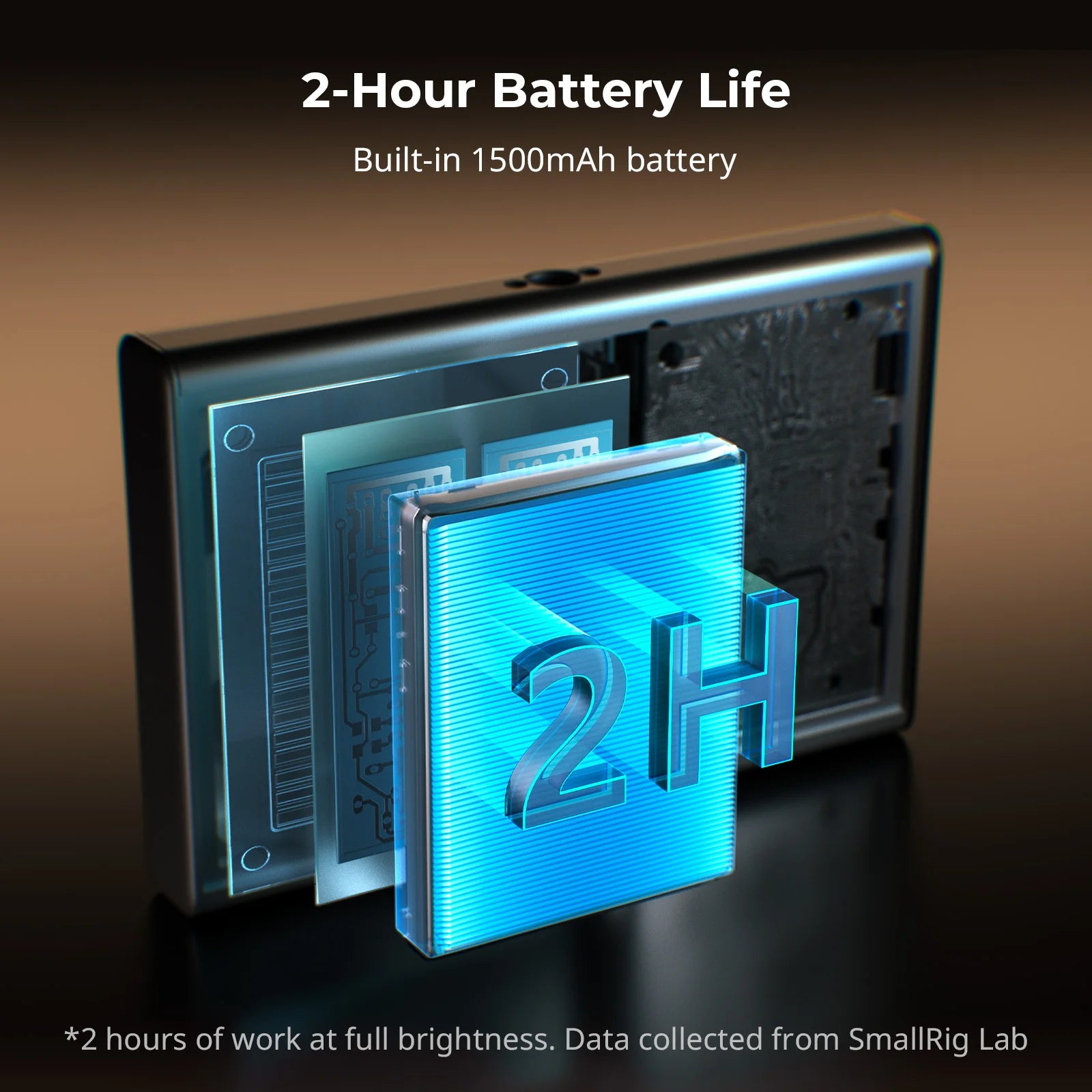 SmallRig Phone Monitor Screen with Wireless Control, Video Monitor w Cold Shoe Real-Time Screen Sharing for iPhone 17for MagSafe