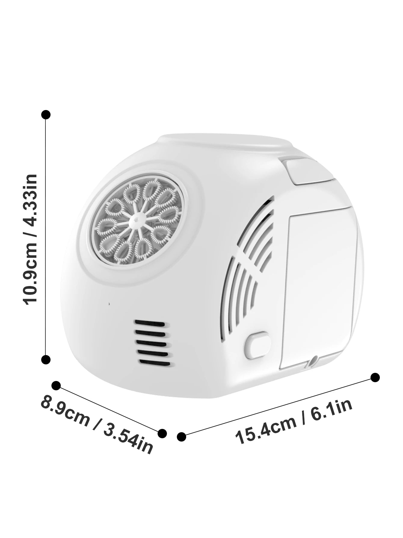 10 hole fully automatic bubble machine for children's kindergarten outdoor activities bubble toy without battery bubble water