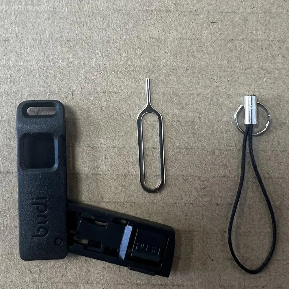 BUDI Anti-Lost Sim Card Eject Pin Needle Storage Box