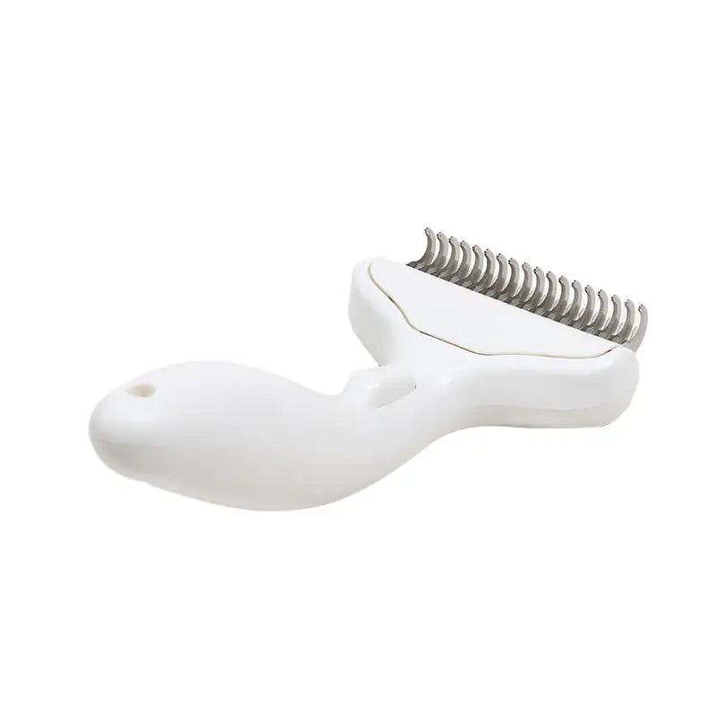 Portable Pet Dog Grooming Brush Hair Removal Tool For Dogs Self Cleaning Comb Pet Products Professional Pet Deshedding