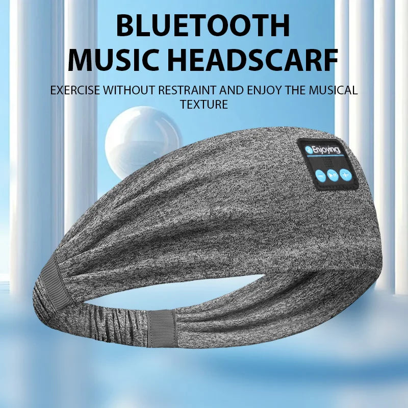 Fone Bluetooth Earphones Sports Sleeping Headband Elastic Wireless Headphones Music Eye Mask Wireless Bluetooth Headset Headband