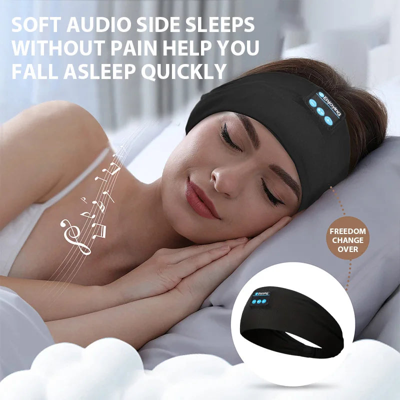 Fone Bluetooth Earphones Sports Sleeping Headband Elastic Wireless Headphones Music Eye Mask Wireless Bluetooth Headset Headband