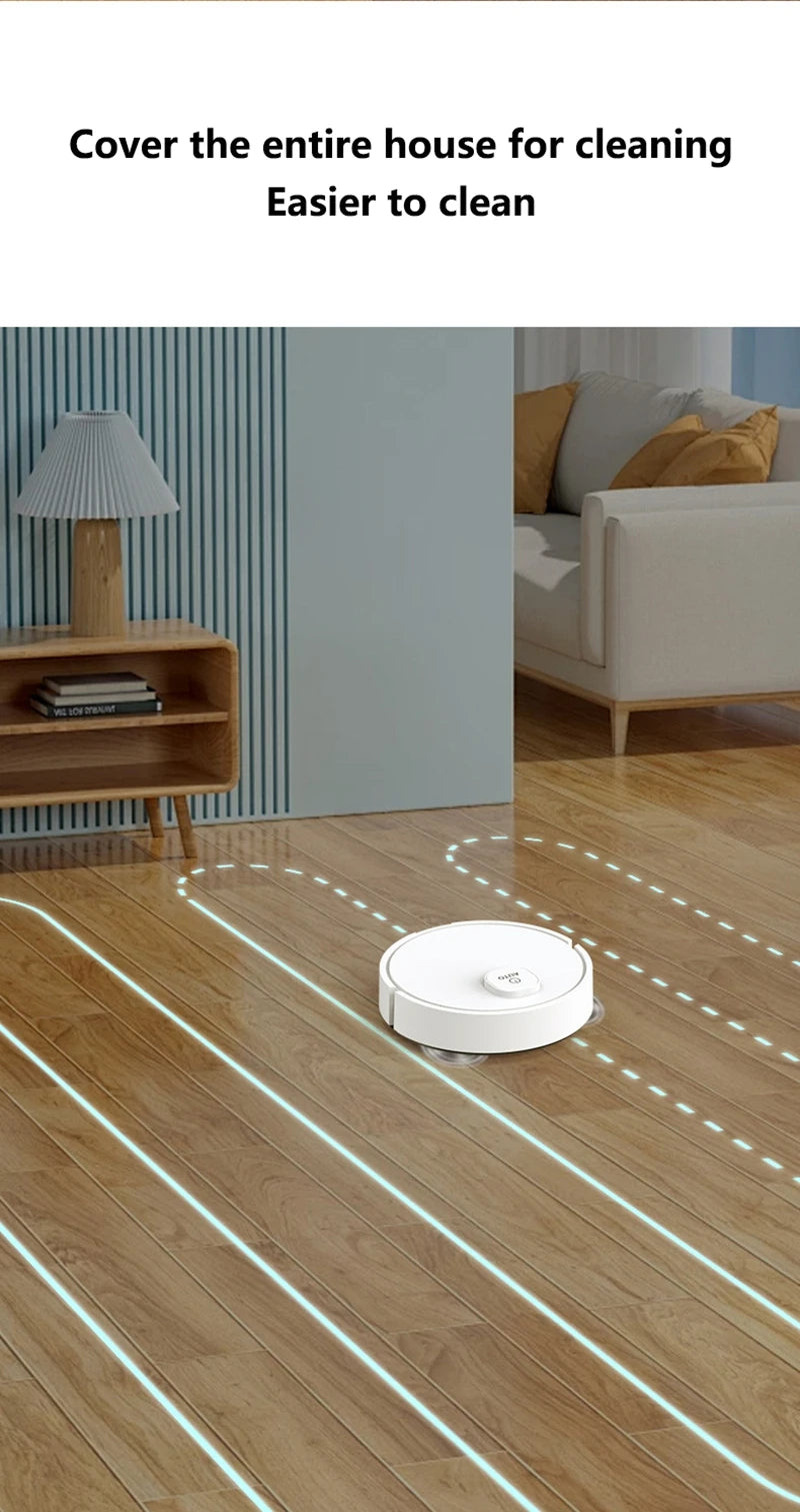 Midea 3-in-1 Smart Sweeping Robot Smart Cleaner Rechargeable Fully Automatic Vacuum Cleaner Sweep Debris Pet Hair Home Appliance