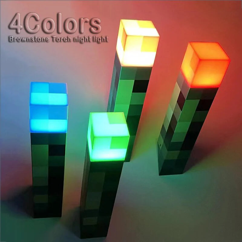 Flashlight, LED light, USB rechargeable night light, children's Christmas gift table lamp, living room and bedroom decoration