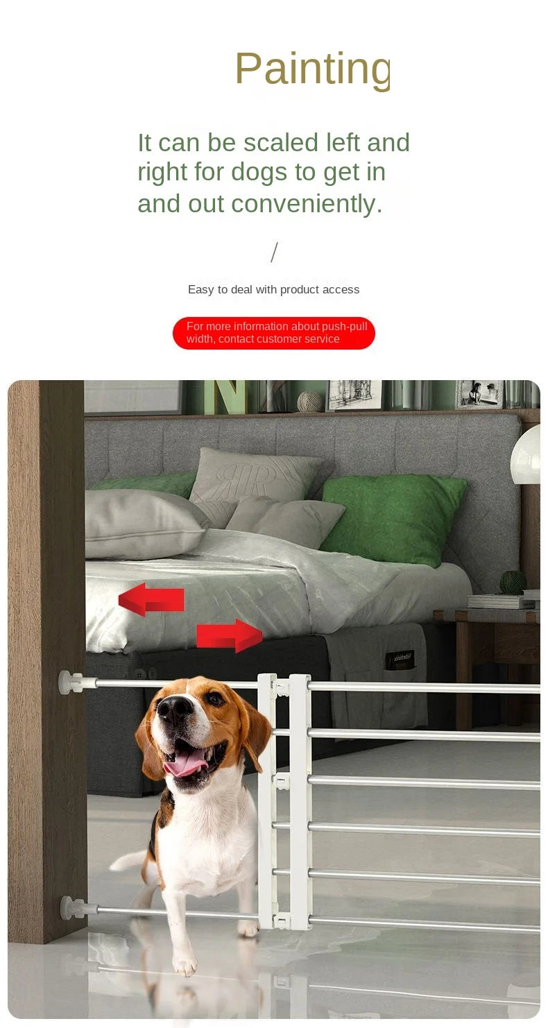 Pet Fence Barrier Gate Fence Cat & Dog Fence Indoor Fence For Medium & Small Dogs Prevents Dogs From Breaking Into Rooms