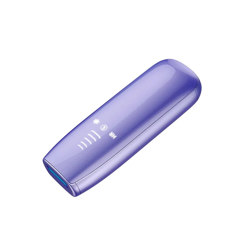 Portable IPL Laser Hair Removal Device with Ice Cooling System Painless for Smooth Skin