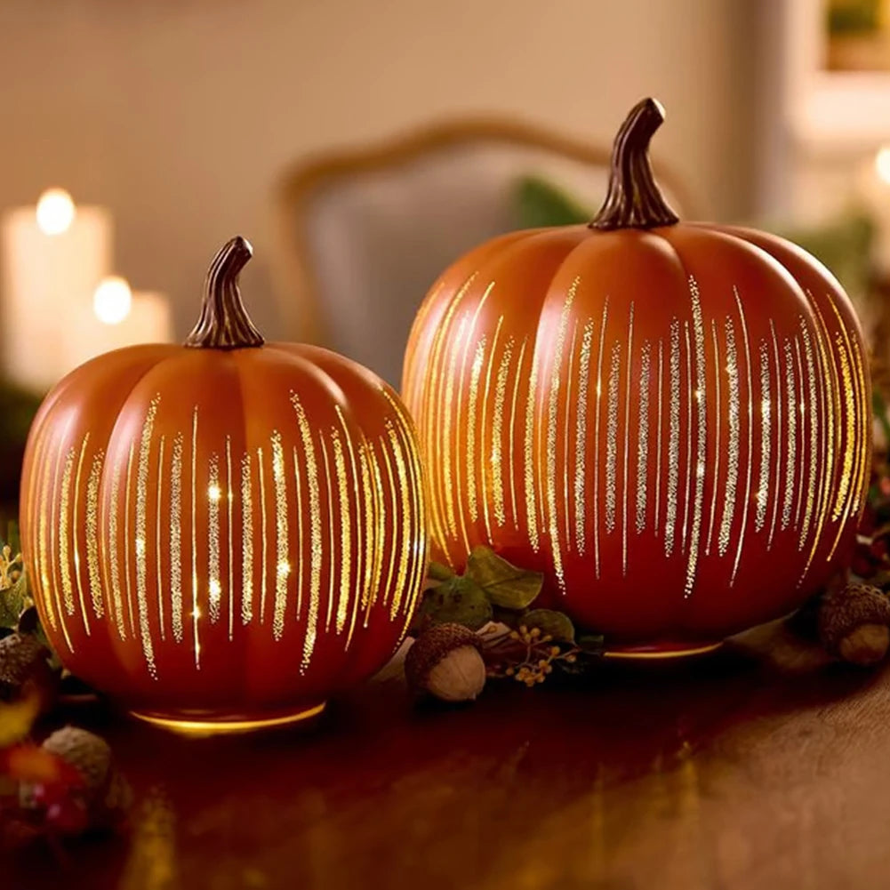 Halloween Pumpkins Lamp LED Lights Twinkle Light Fairy Lights Holiday Lighting Pumpkin Light Home Decoration Halloween Decoratio