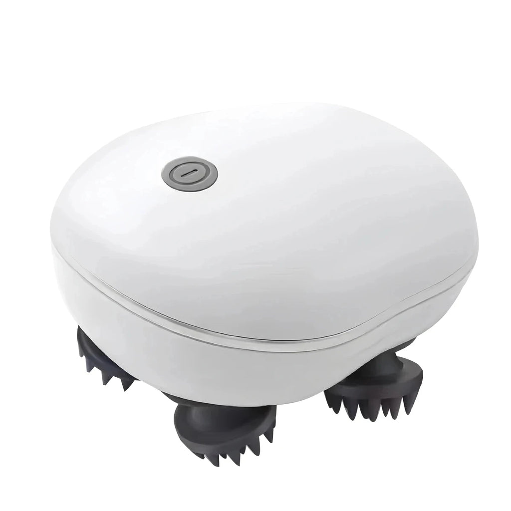 2-in-1 Electric Scalp Cleaner & Pet Massager – Deep Vibration Brush for Hair Wash & Pet Relaxation, Rechargeable & Easy to Clean